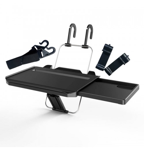 Multi-Functional Portable Car Steering Wheel Seat back Mount Laptop Notebook computer Stand Table desk with Extended Pull Tray Multi-Functional Portable Car Steering Wheel Seat back Mount Laptop Notebook computer Stand Table desk with Extended Pull Tray