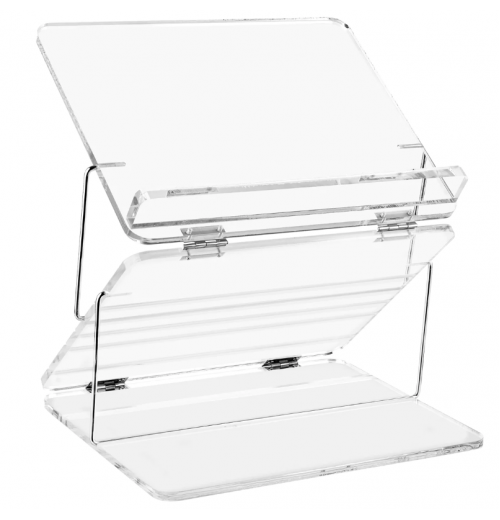 Hot selling Transparent Acrylic Foldable Computer Stand Acrylic Display Rack Acrylic Tabletop Shtender Hot selling Transparent Acrylic Foldable Computer Stand Acrylic Display Rack Acrylic Tabletop Shtender