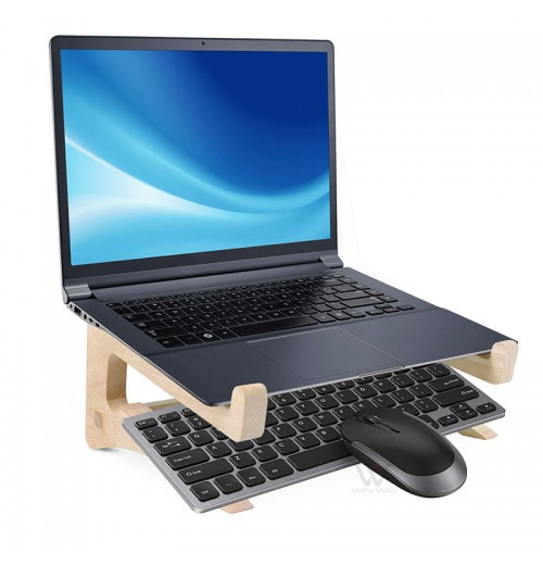 Wooden Laptop cooling Stand Computer Storage Rack Wood Portable Laptop Stand Wooden Laptop cooling Stand Computer Storage Rack Wood Portable Laptop Stand