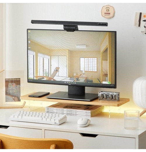 Hot selling Acrylic computer display stand computer monitor heightening frame desktop storage Hot selling Acrylic computer display stand computer monitor heightening frame desktop storage
