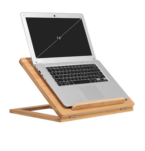Wholesale Bamboo Adjustable Computer Riser Ergonomic Laptop Stand for Desk Portable Laptop Holder Foldable Laptops Lift Wholesale Bamboo Adjustable Computer Riser Ergonomic Laptop Stand for Desk Portable Laptop Holder Foldable Laptops Lift